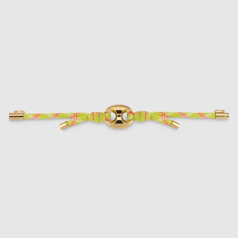 Bracciale Gucci Marina Chain in tessuto