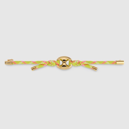 Bracciale Gucci Marina Chain in tessuto