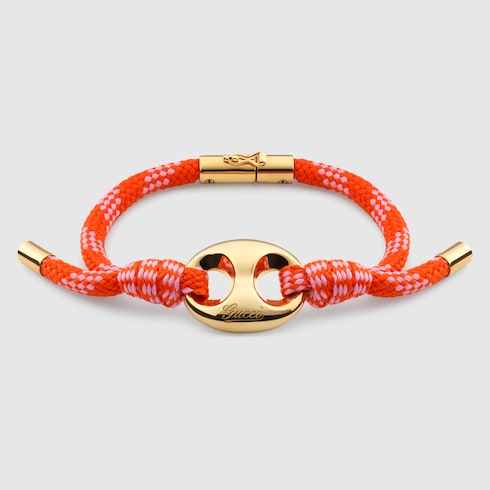 Bracciale Gucci Marina Chain in tessuto