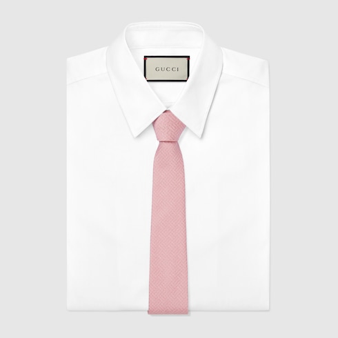 Gucci silk jacquard tie