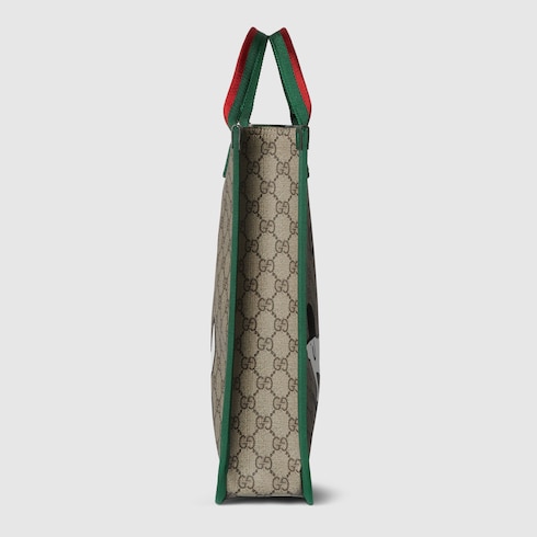 Children's printed GG tote bag