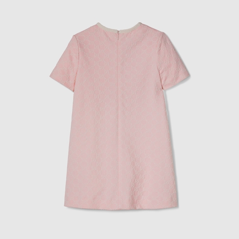 Robe pour enfant en jersey de coton brodé