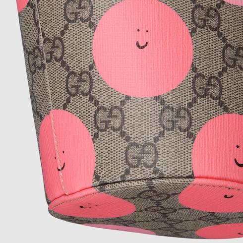 Children's printed GG bucket bag