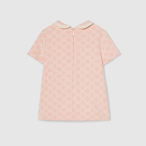 Baby embroidered cotton jersey dress