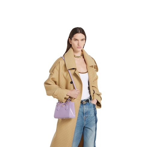 Gucci Diana系列小号托特包
