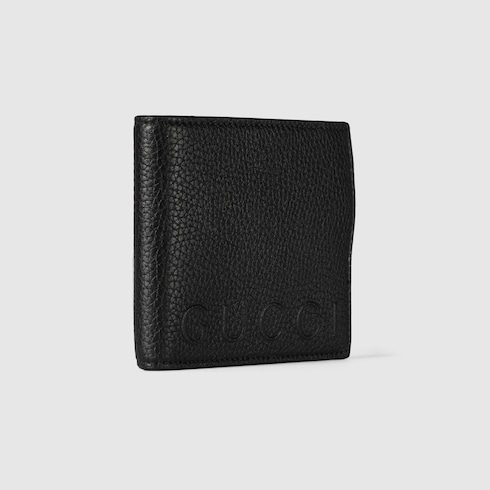 Green interior coin wallet with logo