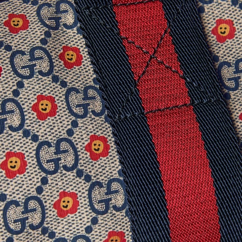 Children's printed GG duffle bag