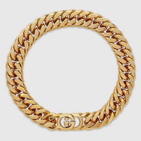 Collier chaîne Gucci Interlocking