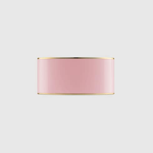 Gucci Interlocking enamel ring