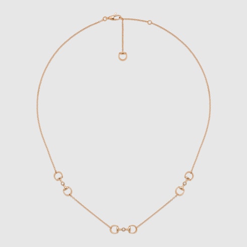 ホースビット 18K ダイヤモンド ペンダント ネックレス