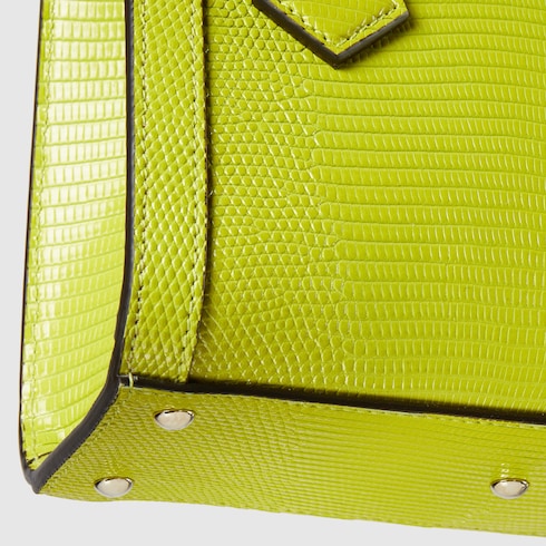 Bolso tote Gucci Diana de lagarto pequeño