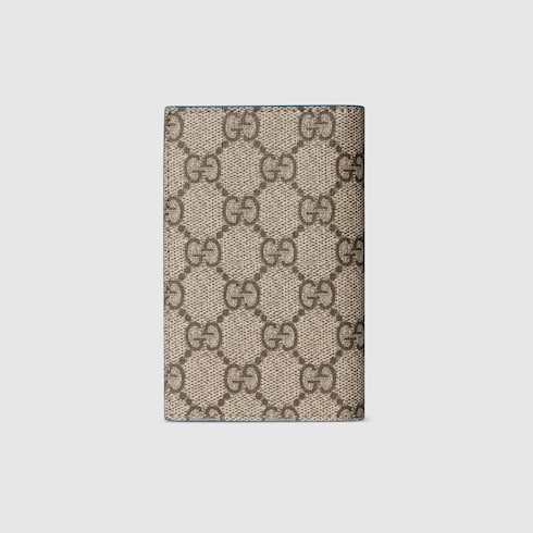 Längliches GG Kartenetui mit blauer Innenseite