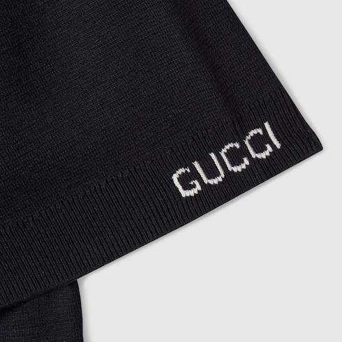 Polo in maglia di cotone e seta