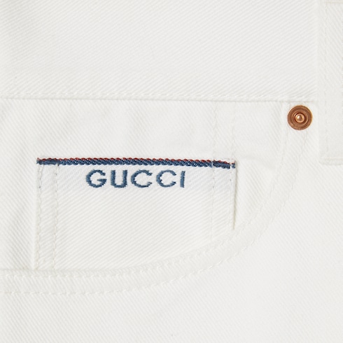 Hose aus Selvedge-Denim aus Baumwolle