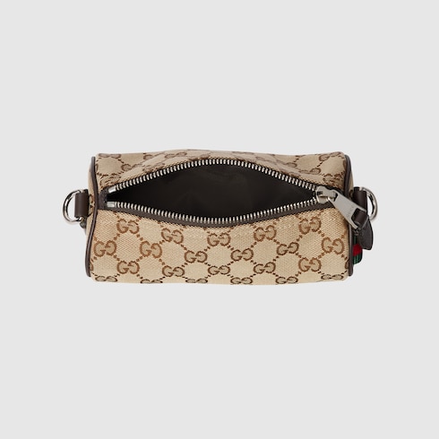 Minibolso cilíndrico de lona GG