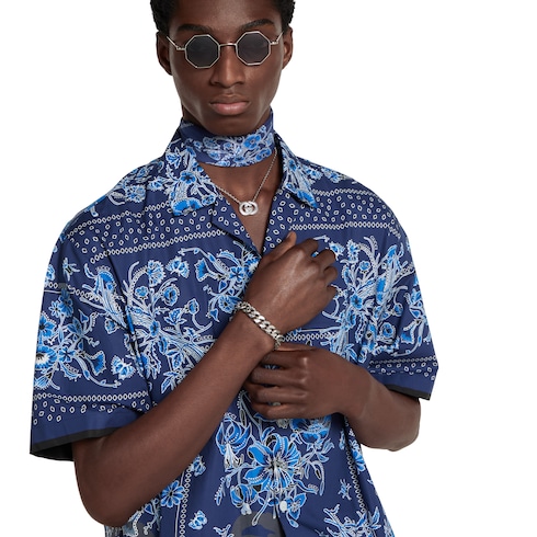 Bracciale a catena Gucci Signature con incisione