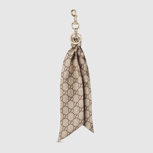 Keychain with GG silk