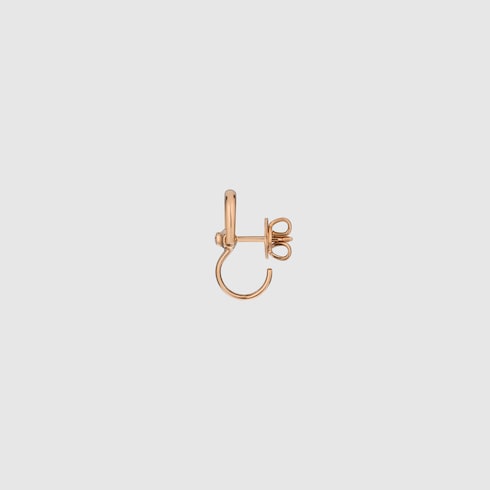 ホースビット 18K ダイヤモンド スタッズピアス