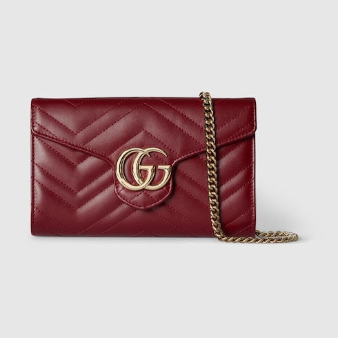 Cartera GG Marmont con cadena