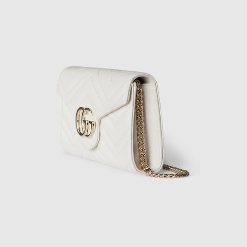 GG Marmont wallet on chain
