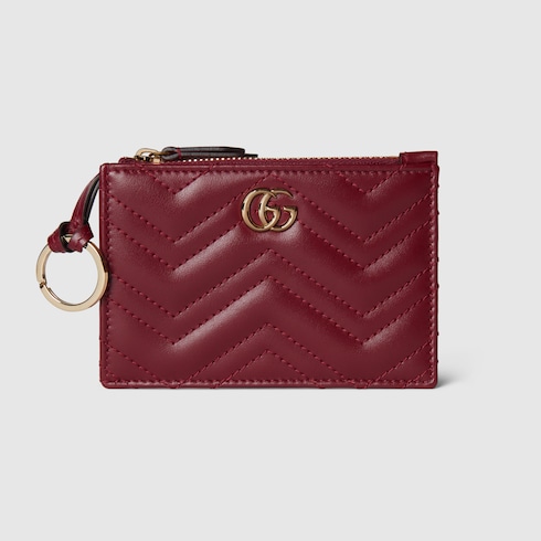 GG Marmont zip key pouch