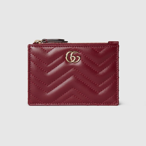 GG Marmont zip key pouch