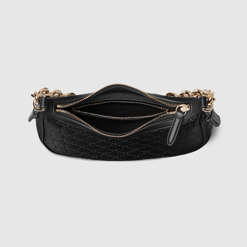 Borsa a spalla GG Emblem misura media