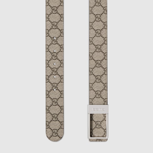 Reversible belt with rectangular buckle Detail 2