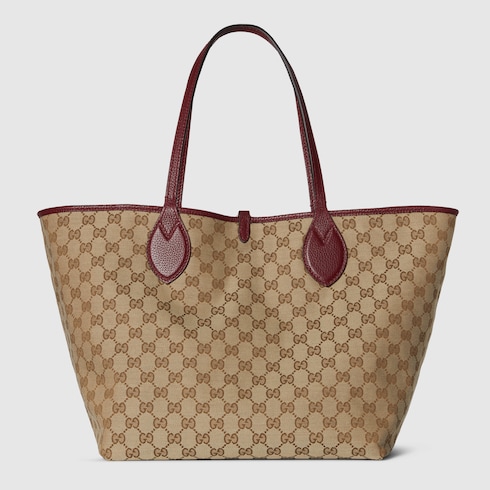 Bolsa tote reversible mediana Gucci Totissima
