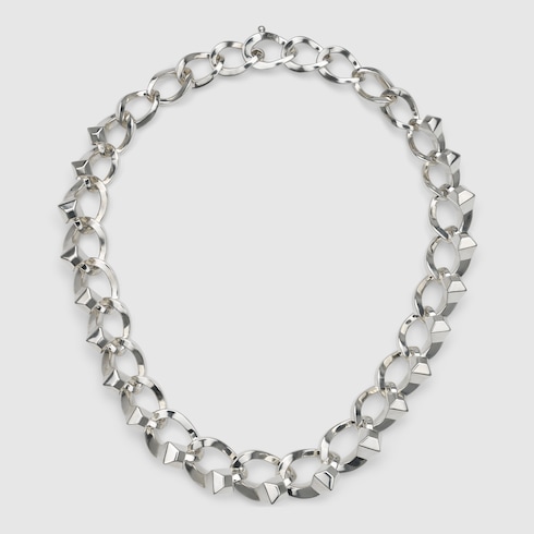 Chiodo chunky intertwined necklace