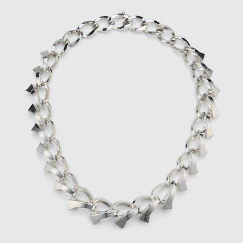 Chiodo chunky intertwined necklace