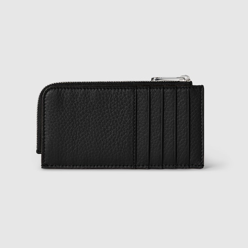 Porte-cartes zippé avec logo