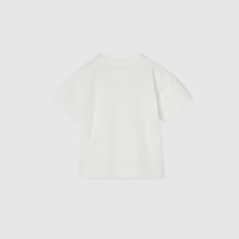 Baby-T-Shirt aus Baumwolle mit Print