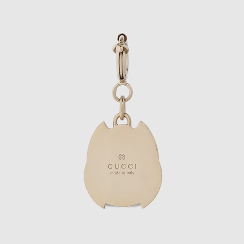 Owl-shaped bag charm