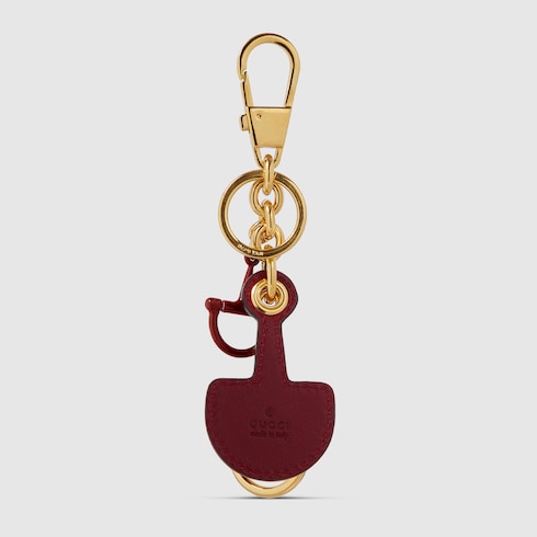 Half-Horsebit shaped keychain