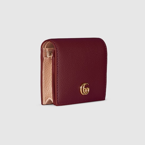 Bi-color GG Marmont small wallet