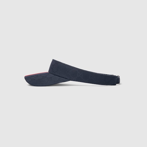 Visiera in cotone GG con Web