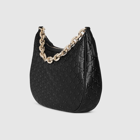 GG Emblem large shoulder bag