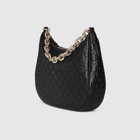 GG Emblem large shoulder bag