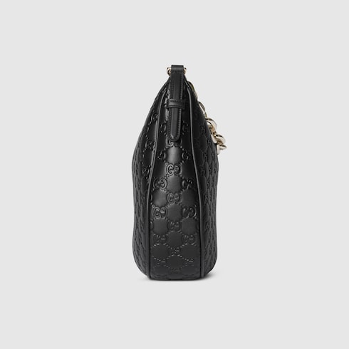 GG Emblem large shoulder bag