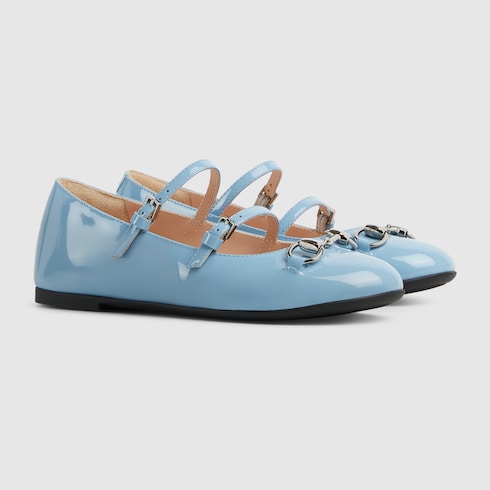 Children's ballet flat with Horsebit
