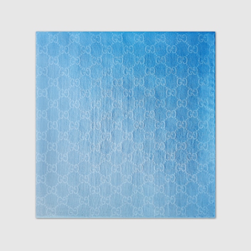 Printed cotton pocket square