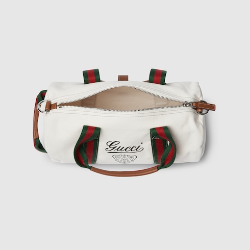 Bolsa de viaje de lona estampada pequeña