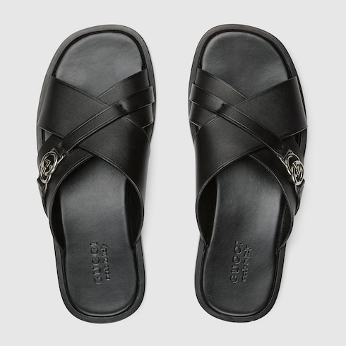 Mules à motif GG pour homme