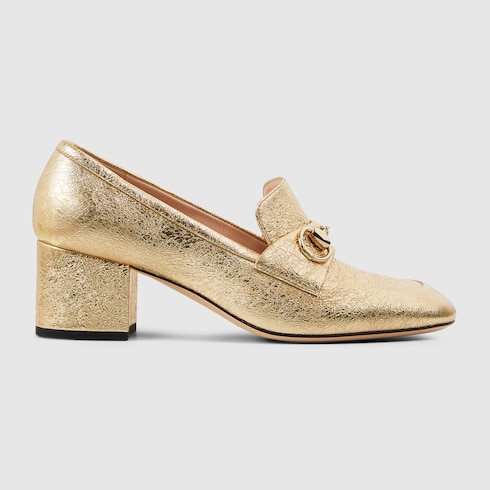 Damenpumps im Loafer-Stil mit Horsebit