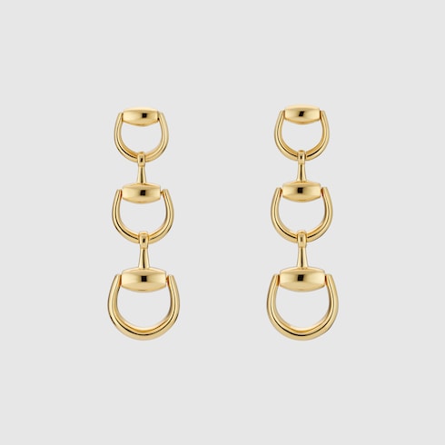 Pendants d’oreilles Gucci Horsebit 18 carats