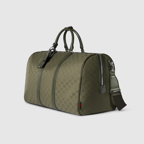 GG canvas large duffle bag 