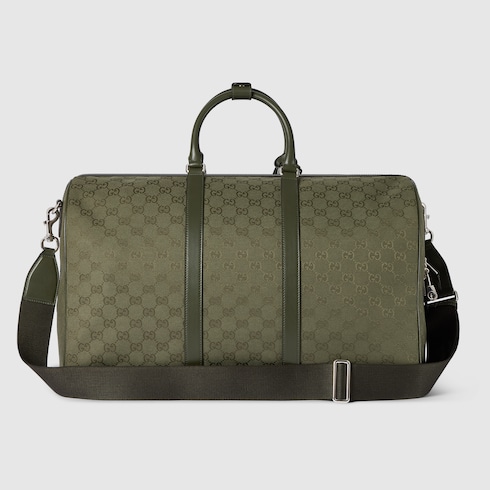 GG canvas large duffle bag 