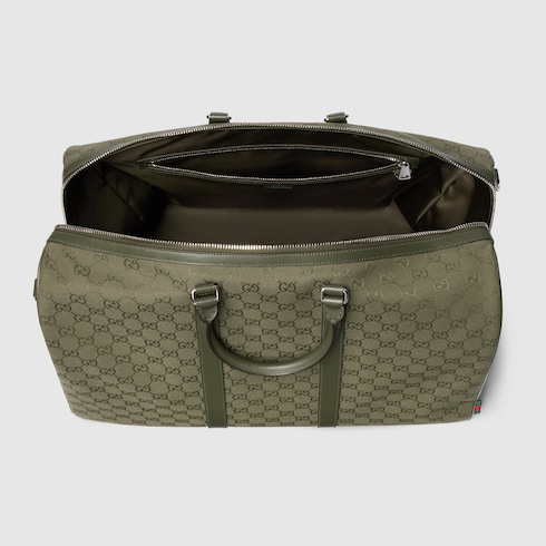 GG canvas large duffle bag 