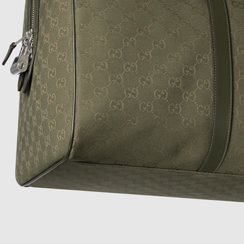 GG canvas large duffle bag 